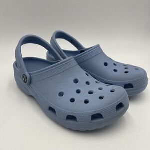 Light Blue Crocs M7/W9 Preowned Nice Shape #12